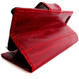 genuine vintage leather case for iphone 5 c stand book wallet credit card 5c bls free shipping wine