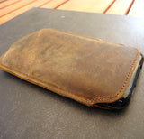 genuine real leather Case cover phone fit samsung galaxy i9000 s1 pocket slot s