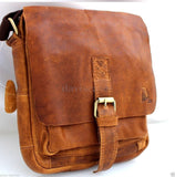 Genuine vintage Leather Shoulder Satchel Bag Messenger cross body 10 tablet  Purse Hobo Satchel  handicraftfor ipad air case