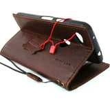 Genuine Real Leather Case for Google Pixel 3A XL Book Wallet Handmade soft holder Retro Luxury Davis 1948 prime