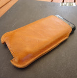 genuine natural leather Case cover PULL fit Galaxy Ace II 2 X S7560M handmade 