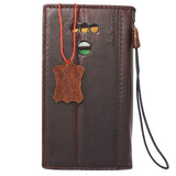 genuine real leather Case for LG G6 slim cover book luxury wallet hand made daviscase H870 H870K H870V H870S davis