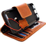 Echte Echtledertasche für Google Pixel XL Book Wallet Handgefertigter Retro-Luxus-Magnet-Rafid-Pay-DavisCase