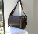 Genuine natural Leather Bag Messenger iPad handbag man retro 3 ebook 10 mini new