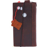 Genuine Real Leather Case for Google Pixel 2 XL Book Wallet Handmade holder Retro Luxury IL Davis 1948