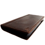genuine vintage leather hard Case for LG G3 slim book luxury pro wallet handmade premium 