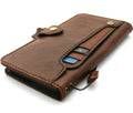 Handmade genuine leather phone case for Samsung Galaxy S21 Ultra 5G with wallet design, rubber holder, and wireless charging compatibility.