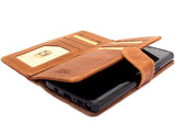 Echtleder-Hülle für Samsung Galaxy Note 8, Brieftaschen-Hülle, weich, Vintage, abnehmbar, mehrere Kartenfächer, schlank, magnetisch, Gummi, luxuriös