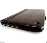 genuine real Leather Bag for iPad 3 mini air case cover luxury 2 1 credit cards