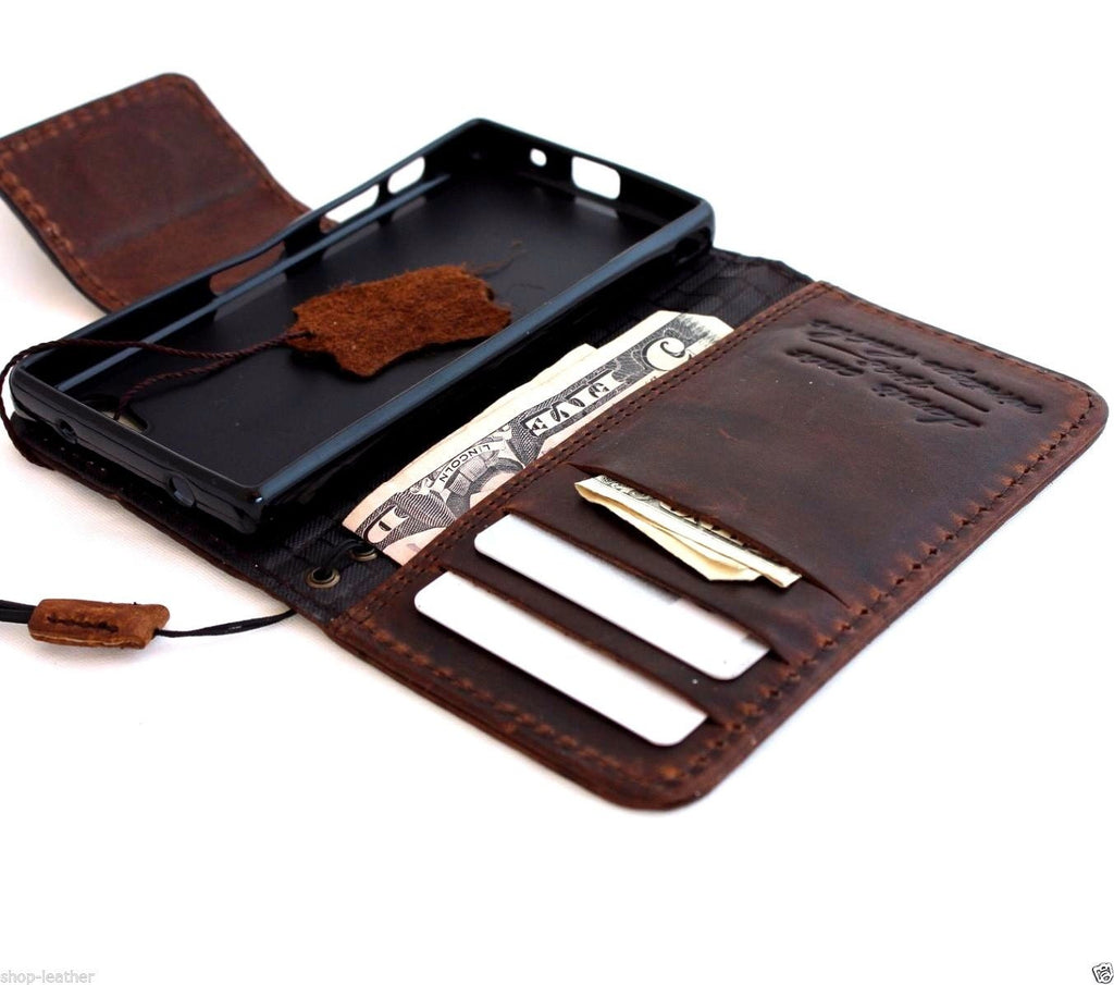 Leather iPhone Case Wallet -  UK