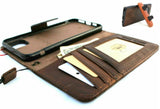 Echtleder-Hülle für Apple iPhone 11 PRO (5,8 Zoll) Vintage-Brieftasche mit Kreditkarte, magnetischem Buch, abnehmbarer Luxus-Halterung + Autohalterung Davis