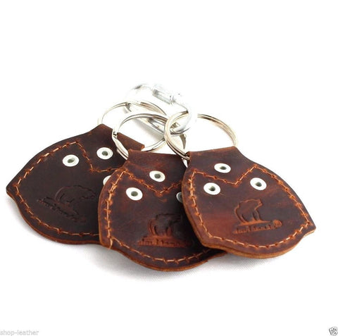 Genuine real Leather Key Holder handmade set holder mens small compat Retro case set