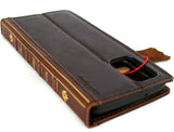 Genuine leather Case for Samsung Galaxy S20 Plus Bible Book Wallet Cover Cards Wireless Charging Holder Luxury Rubber ID