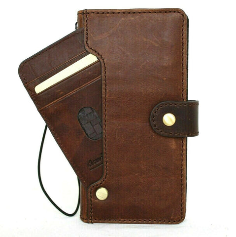 Genuine Vintage leather Case for Samsung Galaxy S21 PLUS Book Soft Wallet Cover Cards Holder Luxury Rubber ID Davis