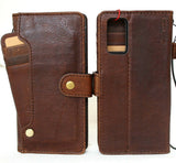 Genuine leather Case for Samsung Galaxy Note 20 Book Soft Wallet Cover Cards Holder Luxury Rubber ID Davis Vintage 5G