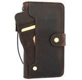 Genuine full Leather Case for Google Pixel 3A Book Wallet Handmade soft flip Retro Luxury Davis rubber