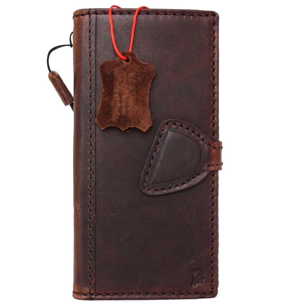 Echtledertasche passend für Google Pixel XL Book Wallet Handgemacht Retro Luxus magnetisch IL