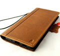 DavisCase genuine leather Samsung Galaxy S20 Ultra wallet case with card slots, wireless charging holder, and luxury rubber accents.