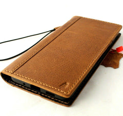 Genuine Leather Case for Samsung Galaxy S20 Ultra book wallet cover Cards Wireless Charging Holder Luxuey Rubber ID Jafo