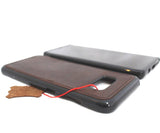 Genuine leather Case for Samsung Galaxy S8 magnetic handmade soft rubber car holder cover slim car daviscase