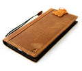 Genuine leather Samsung Galaxy S21 Ultra book wallet case by DAVISCASE with card slots, wireless charging holder, and ID window.