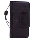 Genuine Real Leather Case for Google Pixel 2 Book Wallet Handmade magnetic Retro Luxury IL slim Black Davis