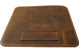 Genuine Handmade Soft Leather Mouse Pad Handcrafted Soft Vintage Retro Style DavisCase