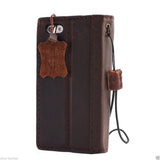 Genuine vintage leather case for iPhone 5S 5C stand book wallet credit card 5s oil free shipping