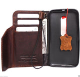 genuine Leather case hard Cover for Motorola Motorola Moto G 3rd gen Wallet Phone skin clip daviscase