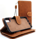 Genuine real leather for apple iPhone XS case cover wallet credit holder magnetic book lite Removable detachable designed holder slim soft Jafo 48 studio