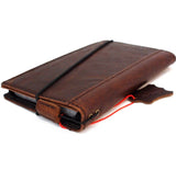 Genuine retro leather Case for LG V30 slim cover book wallet premium jafo 48