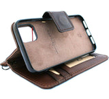 Genuine leather case for Apple iPhone 11 PRO cover vintage wallet credit car holder magnetic book Removable detachable  luxury holder slim Jafo