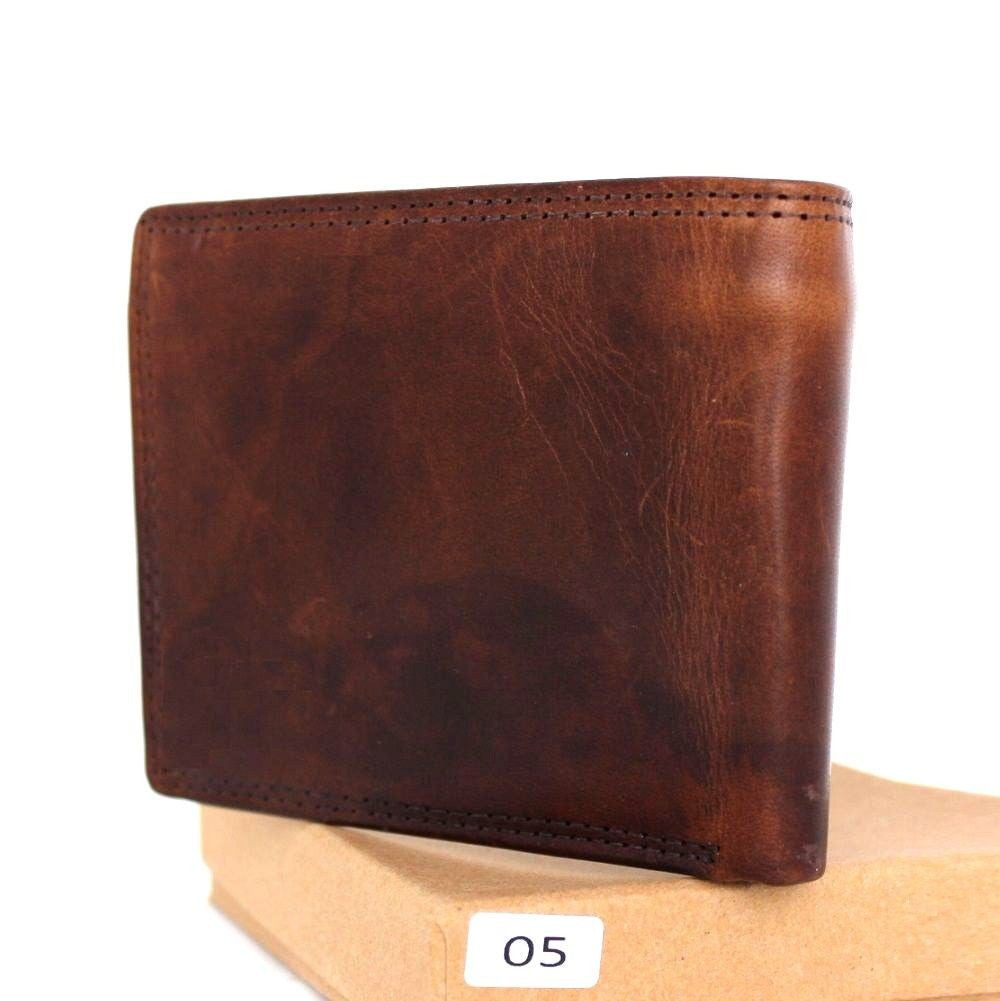 Engraved Leather Italian Wallet – Something Else