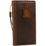 Genuine Natural Leather Case for Google Pixel 5 Book Slim Wallet Full holder Retro Stand Luxury IL Davis 1948
