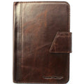 Genuine leather iPad Mini 5 case by DAVISCASE with card slots, handmade, black leather cover for Apple iPad mini 5 (2019)