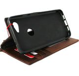 Genuine full Leather Case for Google Pixel 3A Book Wallet Handmade holder Retro Luxury IL Davis rubber