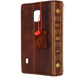 genuine italian leather case fit samsung galaxy s5 hard cover purse pro wallet stand luxury business daviscase