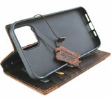 Echtleder-Hülle für Apple iPhone 11 Pro Max, Brieftaschen-Hülle, Kreditkartenhalter, kabelloses Aufladen, Buch, schlankes Luxus-DavisCase