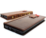 Genuine leather case fo samsung galaxy note 9 book bible wallet cover soft vintage cards slots slim IL wireless charging daviscase