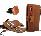Schutzhülle aus echtem Echtleder für Apple iPhone XR, Brieftasche, Kreditkarteninhaber, magnetisches Buch, hellbraun, abnehmbarer, luxuriöser Gummihalter + magnetischer Autohalter