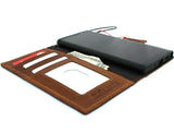 Genuine Real Tanned Leather case for Samsung Galaxy Note 10 PLUS book slim holder slots rubber stand ID window Jafo