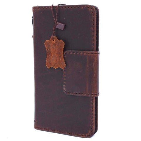 Genuine Real Leather Case for Google Pixel Book Wallet Handmade magnetic Retro Luxury IL slim