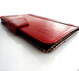 genuine real Leather Bag for apple iPad mini case cover handbag red apple 2 3