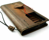 Genuine Leather For OnePlus 9 Pro Wallet Book Vintage Style Credit Cover Wireless Full Grain Davis luxury Art Diy Luxury