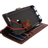 Véritable étui en cuir véritable pour Google Pixel Book portefeuille fait à la main rétro magnétique luxe IL mince