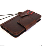 Echtes italienisches Leder iPhone 6 6s Safe Case Cover mit Brieftasche, Kredithalter, sicher, magnetisch