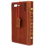Genuine REAL full leather iPhone 8 plus  case cover bible wallet credit holder book luxury Rfid Pay slim 1948 DavisCase
