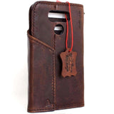 Genuine real leather case for LG G6 book walle cover handmade luxury magnetic 6 brown