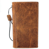 Genuine real leather case for Apple iPhone X cover wallet credit holder book tan luxury slim davis b26