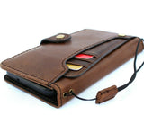 Genuine oil Leather Case for Google Pixel 4 Book Walletl holder Retro Stand Luxury IL Davis 1948 closure Wireless charging